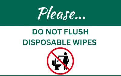 Please Do Not Flush Wipes 